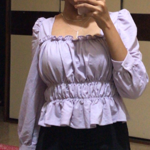 Mango smocked top - Picture 2 of 3